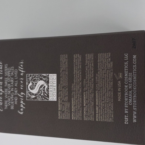 New & Never Used! Storybook Cosmetics The Tale Of Peter Rabbit Makeup Set - Picture 4 of 4